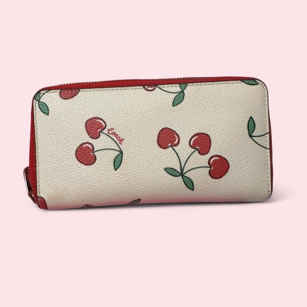Coach Cherry wallet